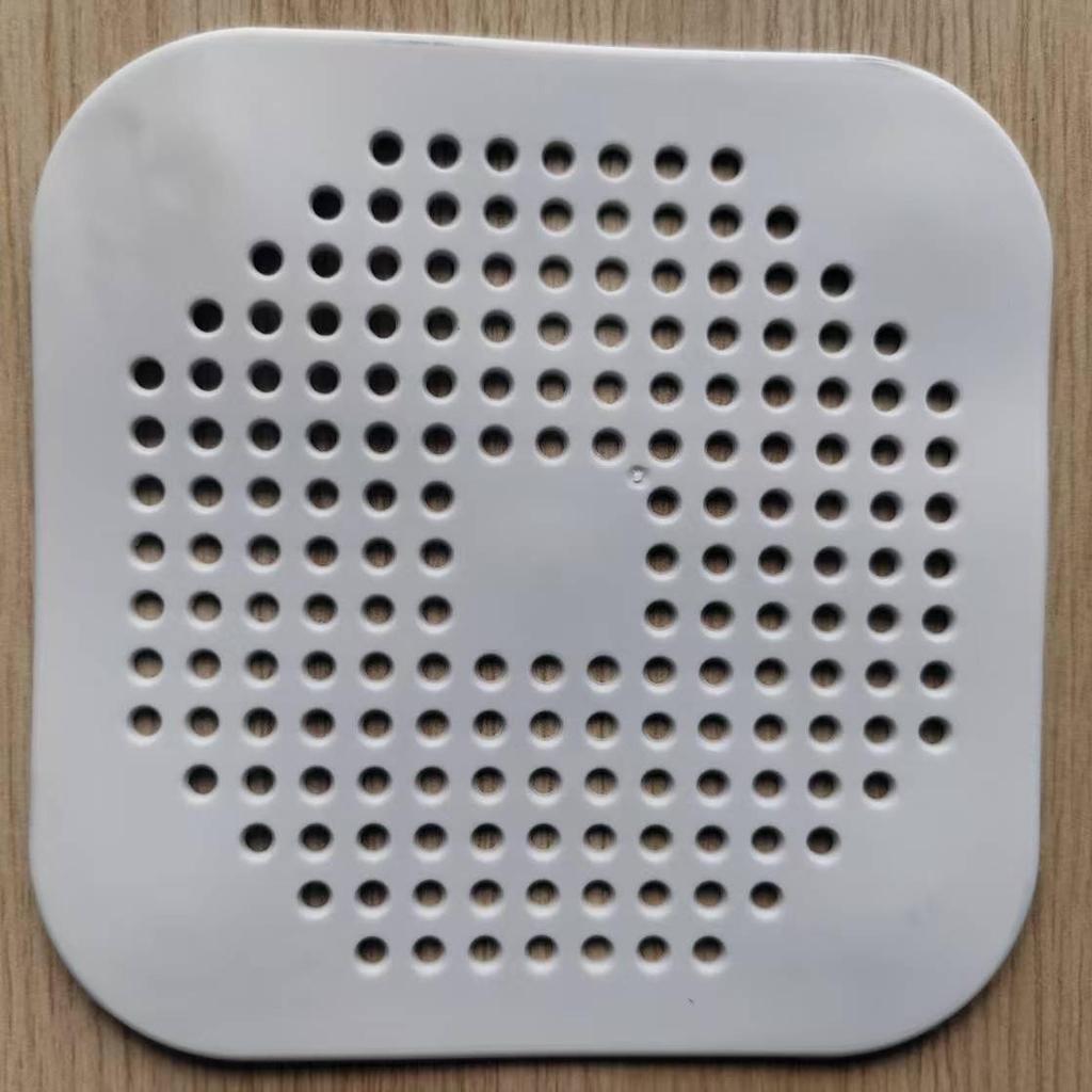 Square Silicone Anti-Odor Floor Drain Stopper for Bathroom and Toilet