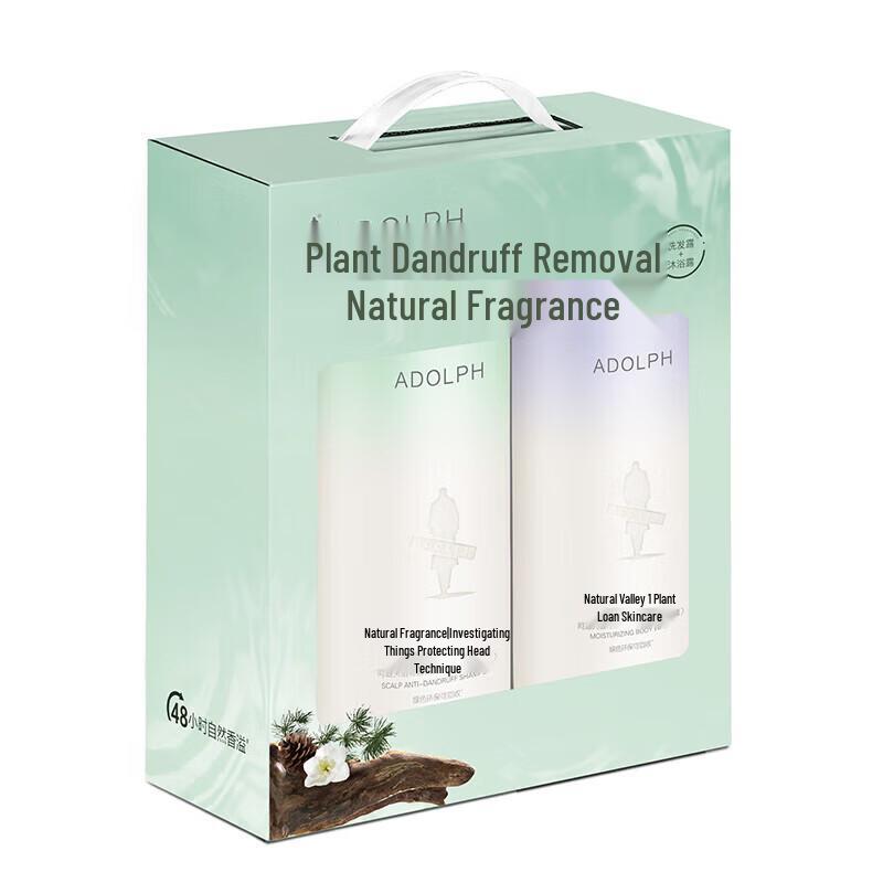 Adolfo Plant Fragrance Anti-Dandruff Shampoo & Shower Gel Set