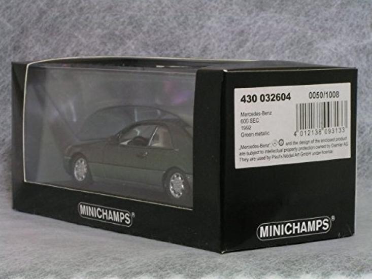 Scale 600SEC Malachite Green Mercedes 1/43 Mercedes-Benz (C140) / Metallic