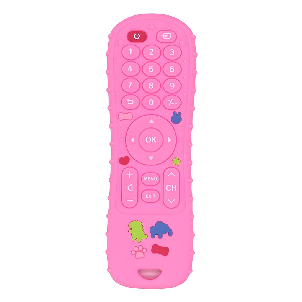 Uzaktan Kumanda Şeklinde Yumuşak Silikon Diş Kaşıyıcı Bebekler İçin İdeal Yumuşak Diş Çıkarma Oyuncağı Mükemmel Çocuk Bayramı Hediyesi