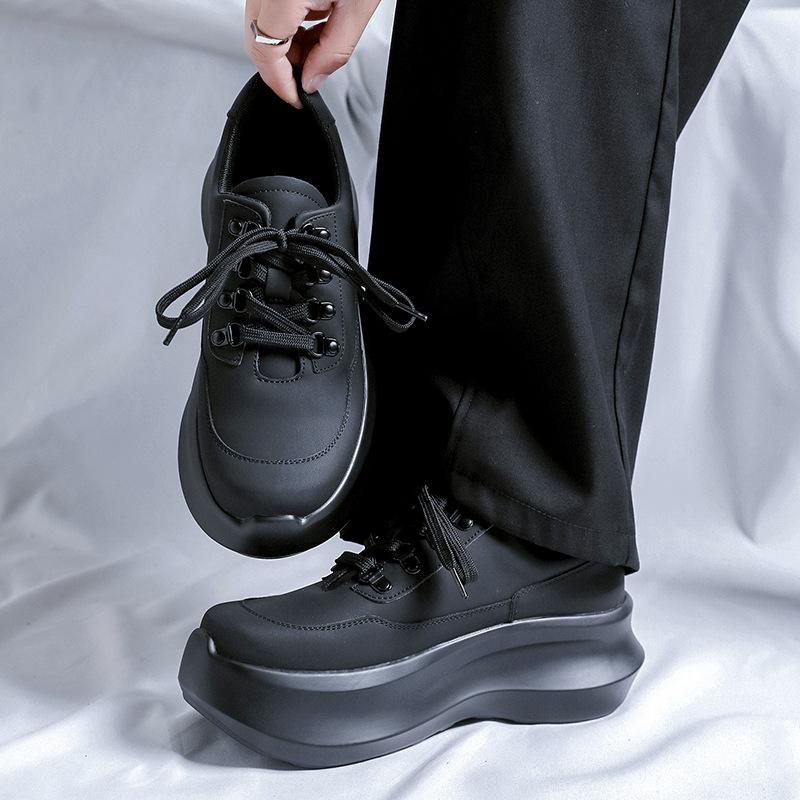 New platform Darth Vader Daddy shoes men's versatile muffin height-increasing casual sports shoes men's 24371-R