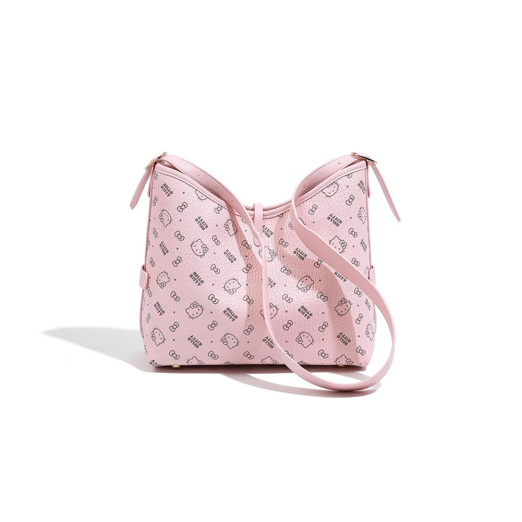 New Sanrio HelloKitty Hello Kitty PU Shoulder Bag Regular Women's Pink/Brown/Milk Tea SHHF41494