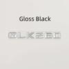 1pc 3d ABS GLK 260/300/350/400 Badge Sticker Car Rear Trunk Emblem Decal High-Quality Accessories