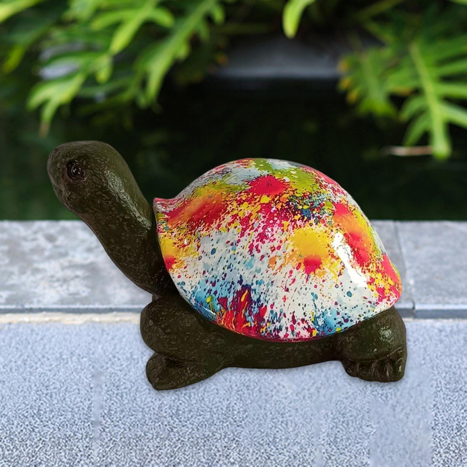 

Decoration Animal Models Graffiti Art Tortoise Lawn Ornaments Sculpture for Style F