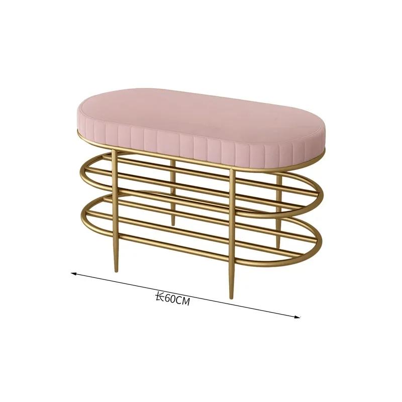 Shoe change stool home entrance door can sit-type wearing shoes stool shoe rack integrated simple and light luxury