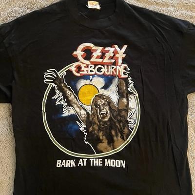90s Ozzy Osbourne Band Albums Tour Black T Shirt Short Sleeve Tee S-5XL Unisex T-Shirt