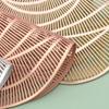 6/4pcs Creative Flower-shaped Placemat Banquet Dining Table Mat PVC Hollow Decor Cushion Elegant Home Coaster Dinner Table Pad