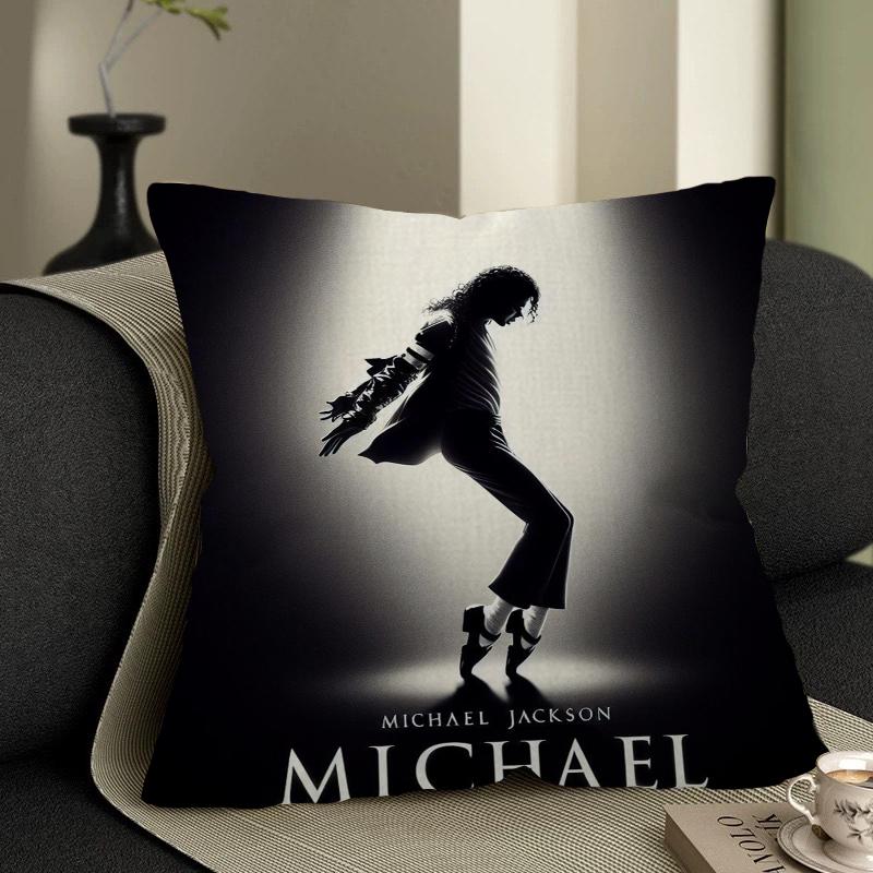 

Michael Jackson Pillow Gifts Home Office Furnishings Bedroom Sofa Car Cushion Cover Case 45x45cm 20x20Inch