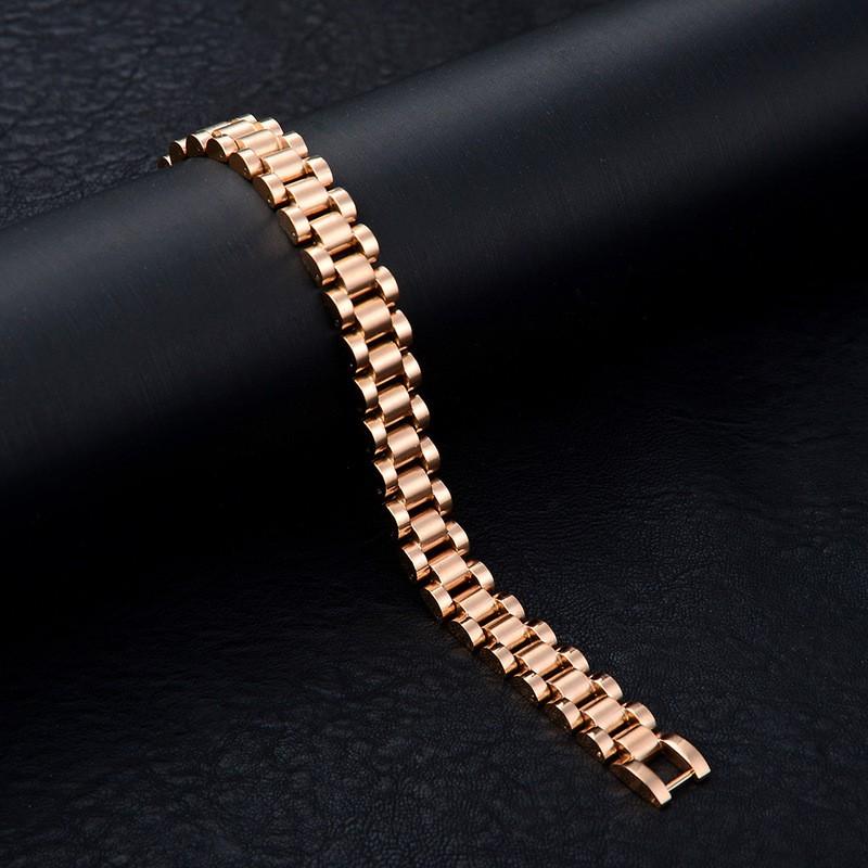 Stainless Steel Bracelet Women Electroplated Multi-ColorOL Style Adjustable U-Shaped Chain Link Jewelry