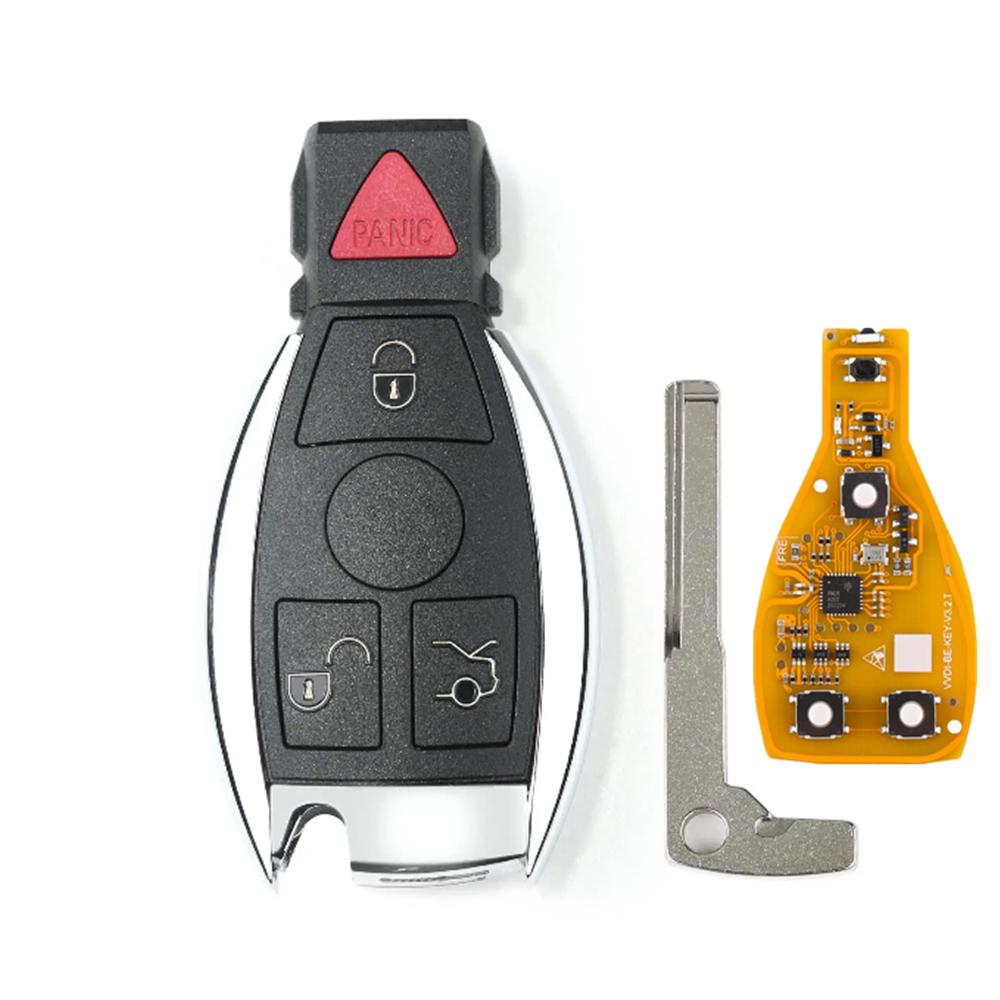 5pcs no logo XHORSE VVDI BE Key Pro V4.2 PCB Remote Chip Improved Version 315/433MHz Can MB BGA Token XNBZ01 for Mercedes Benz