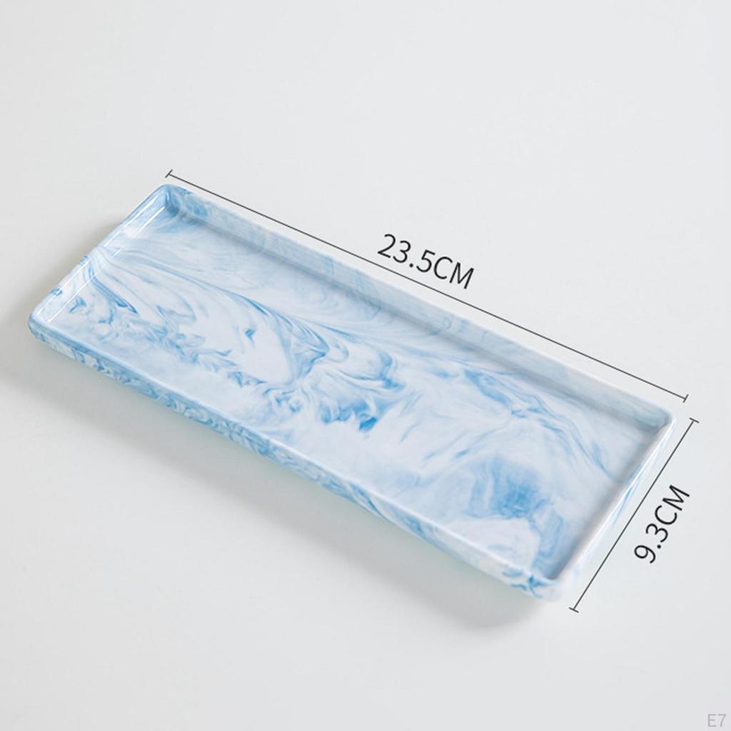 Ceramic Bathroom Vanity Tray Classic Rectangle For Dining Room Wedding Home
