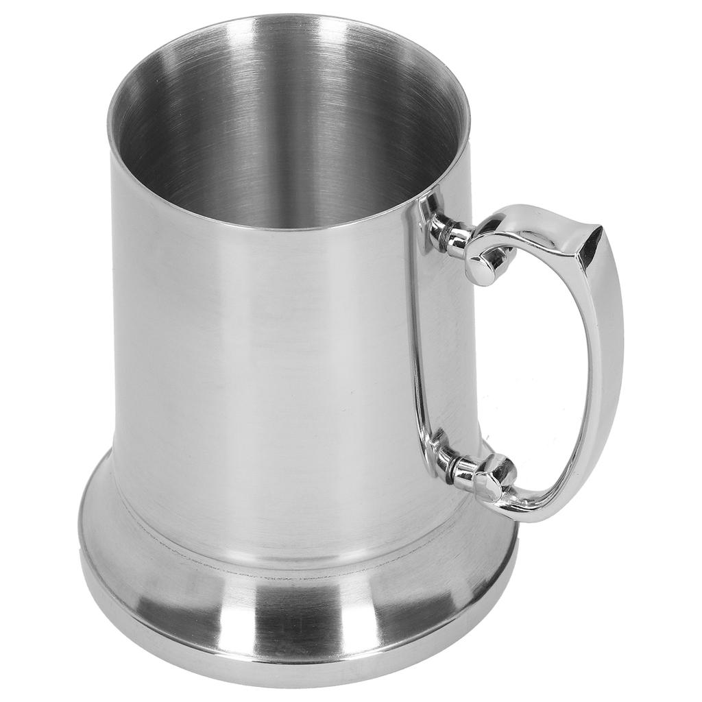 Stainless Steel Mug Silver with Handle for Bar Hotel Supplies Cocktail Glass Goblet Cups560ml