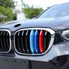 For BMW X1 X2 X3 X4 X5 X6 X7 E84 F48 F49 F39 E83 F25 G01 F26 G02 E70 F15 E53 G05 E71 E72 F16 G06 G07 3Pcs Car Grille Trim Strip