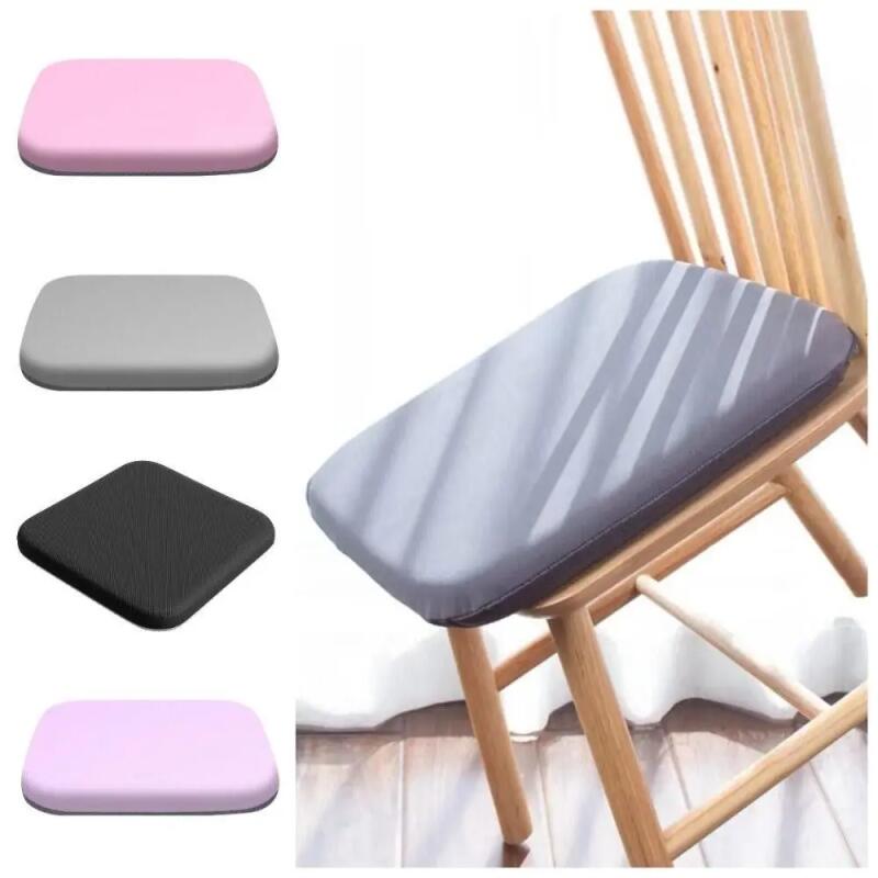 4cm Thick Seat Cushion Ultra Soft Memory Foam Office Chair Pad Breathable Rebound Waist Cushion