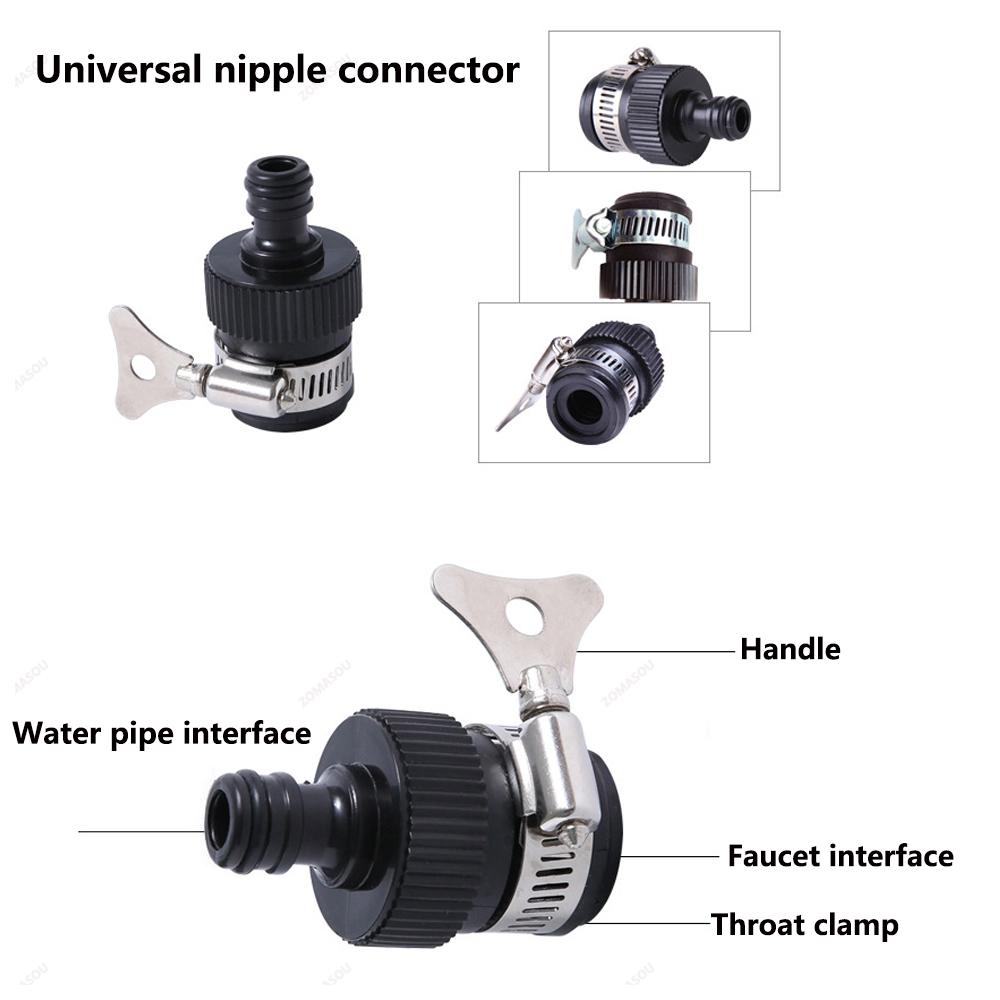 1-5Pc Garden Watering Gun 8 Modes High Pressure Sprayer Adjustable Irrigation Watering Nozzle Plant Lawn Yard Watering Sprinkler