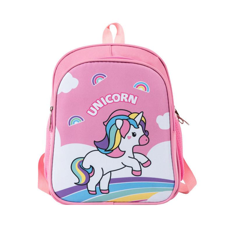 Adorable Cartoon Backpack For Kids School Bag With Cute Designs And Comfortable Nylon Material