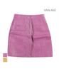 VANAKE Mini-Lederrock mit Taschendesign_Vb29Skmd01Z