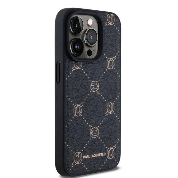 Karl Lagerfeld Klhmp15Lpgkhphk Iphone 15Pro 6.1 Czarny/Black Magsafe Karl Head