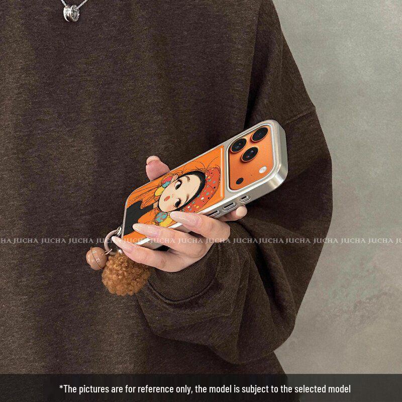 Lanyard iPhone 17 Case for Girls - Fits 16 Pro Max, Drop-proof Design