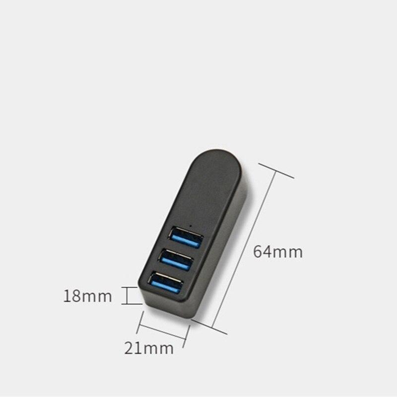 Für Tesla Model 3/Y 2017-2021 Zubehör 1 bis 3 USB Splitter Extend Hub Box