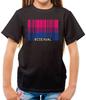 LGBT Barcode Flaggen Bisexuell - Kinder T-Shirt - Pride Gay Bi Lesbisch Trans