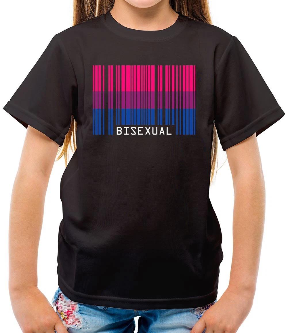 

LGBT Barcode Flags Bisexual - Kids T-Shirt - Pride Gay Bi Lesbian Trans 100