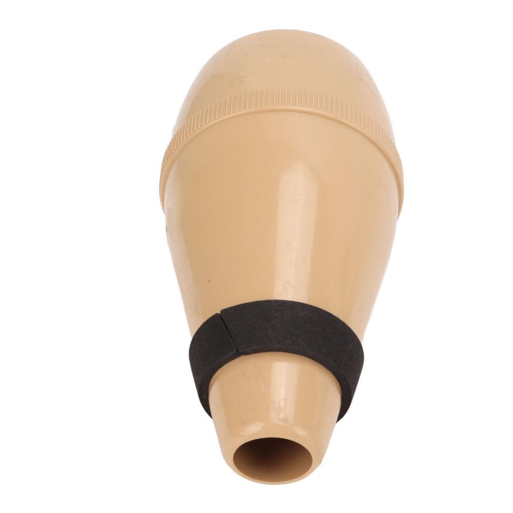 Wood Color Trumpet Practice Mute ABS Material Trumpet Straight Mute For Trumpet Practice
