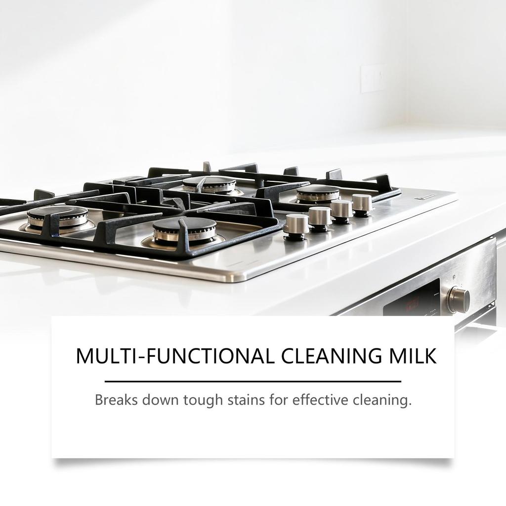 Jaysuing multi-purpose cleaning lotion, deep degreasing, kitchen and bathroom universal daily cleaning, gentle formula, easy to use 237ml