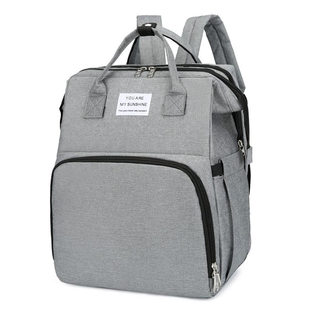 Multifunktionales Tragbares Babybett & Mama-Tasche: Leichter Faltbarer Moskitonetz-Rucksack