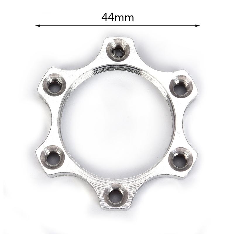 Bike Bicycle Freewheel Threaded Hubs Disk Disc Brake Rotor 6 Bolt Flange Adapter