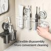 Functional Toothbrush Holder Suction Cup Easy Install Toothbrush Rack Organizers For Renters And Students Seeking Order