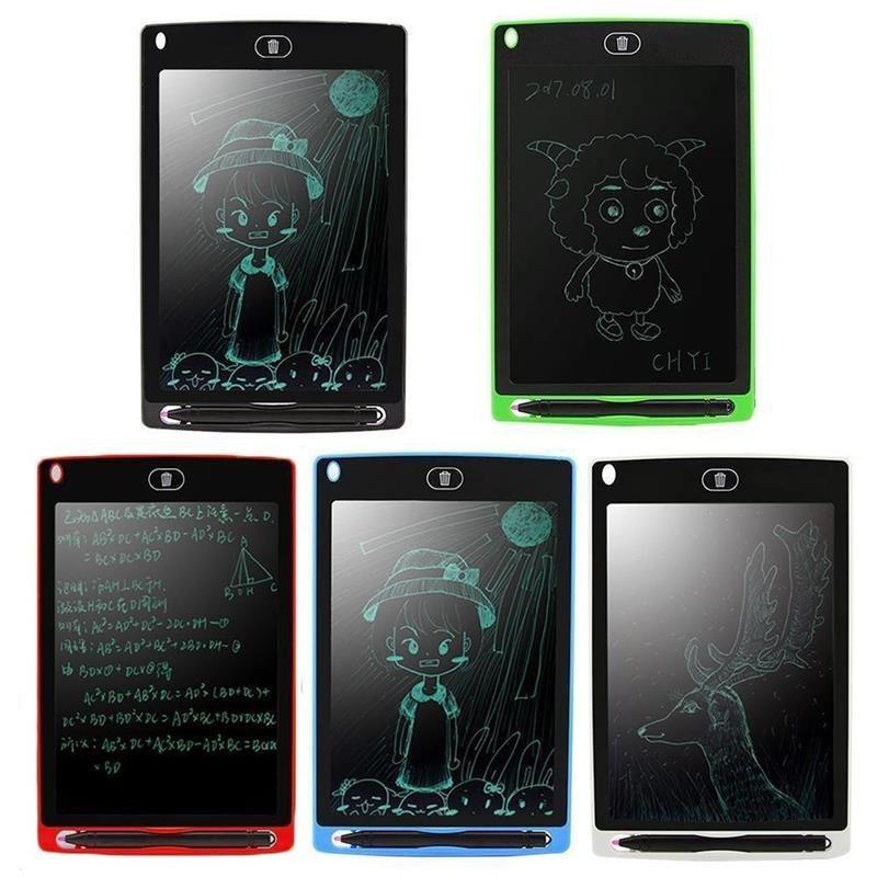 Lcd Writing Tablet Electronic Doodle Board For Kids School With Pressure Sensitive Screen