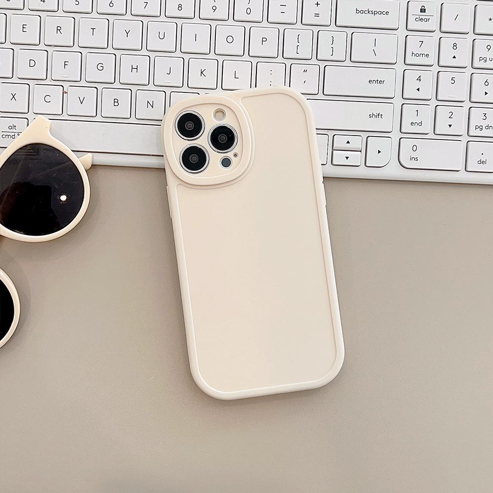 

Simple Solid Color Matte Suitable for 15 Apple 17 Mobile Phone Case Suitable for IPhone 16 Promax All Inclusive 1211 12pro