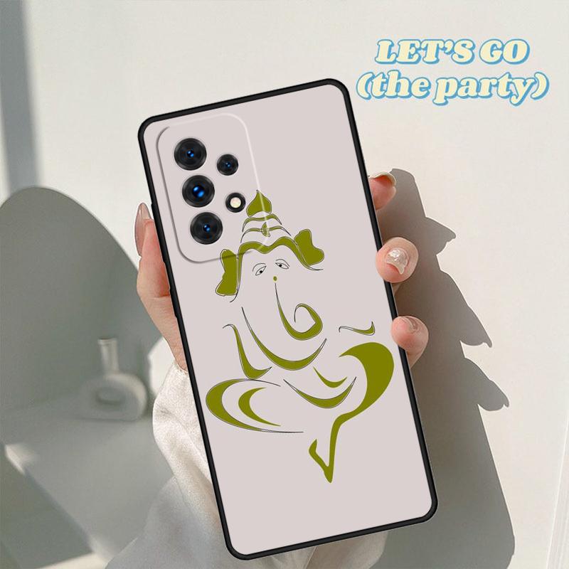Ganesh Elephant God phone case For Samsung Galaxy A42 A31 A40 A51 A71 A32 A80 A91 A52 A72 A73 A20e A21S A50 A70 A11 A12 Cover