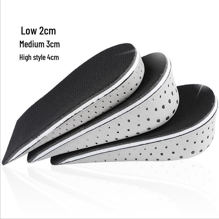 EVA Height Boosting Insole: Invisible, Breathable, Odor-proof Shoe Inserts for Men & Women – Ideal for Sports & Casual Wear. Height Increase 4.3CM