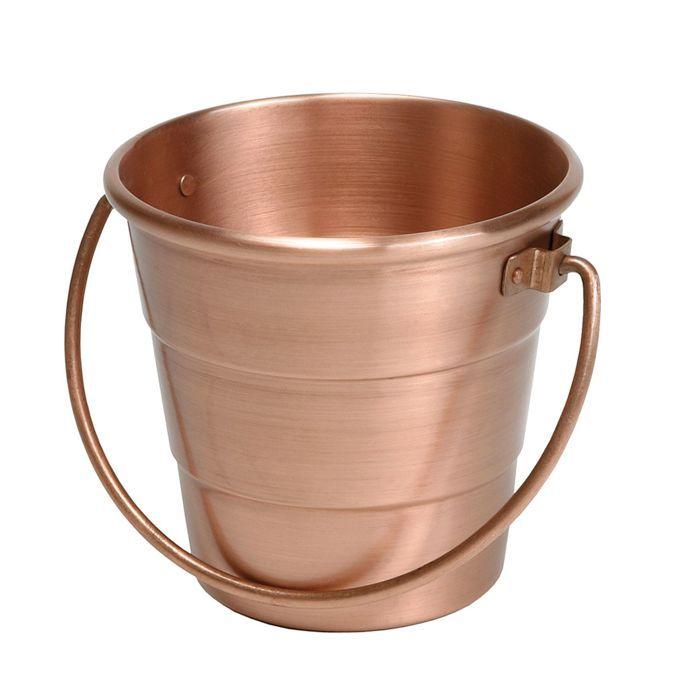 Beer warmer - ICH-ZAPFE.DE - Copper Bucket - Yellow Color - Copper Material marrone