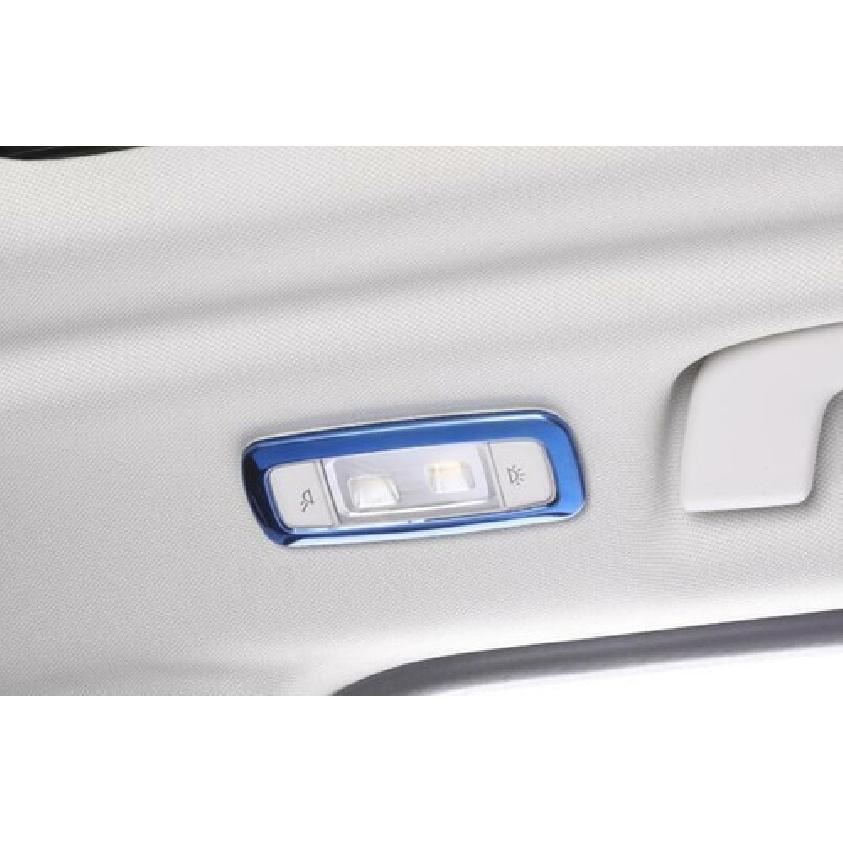 For 2018- BMW X3 G01 X4 G02 Blue Steel Rear Reading Light Lamp Frame Trim