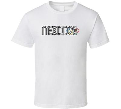 Meksika 1968 Yaz Olimpiyatları Unisex Tişört Bok
