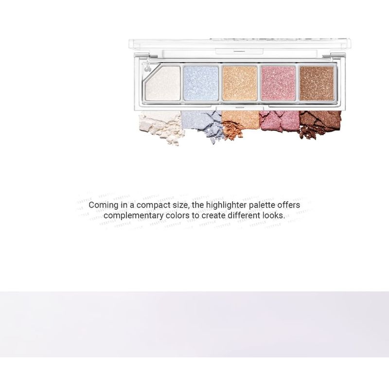 UNLEASHIA Mood Shower Face Palette Highlighter Version - 2 Types