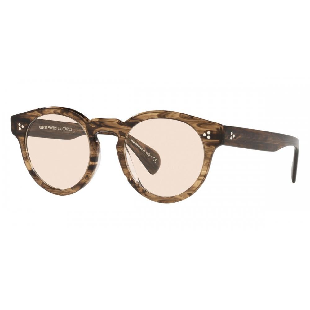

Мужская оптика Oliver Peoples 49 мм сепия дымчатая