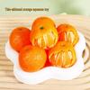 Douyin Popular Realistic Peeled Orange Squeeze Toy - TPR Stress Relief Soft Decompression Artifact
