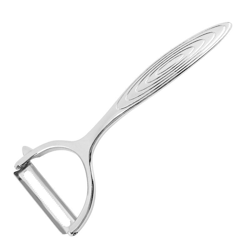 Zinc Alloy Melon & Fruit Peeler - Non-Inductive Steel Peeling Knife