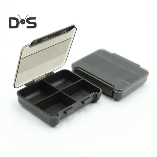Fishing Lure Storage Box with Multiple Compartments Compact Design Small Size Fishing Accessories Organizer Case
