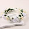 1Pcs for Wedding Bride Party Decoration Floral Wreath Hairband Hair Styling Bridal Flower Crown Headpiece DIY Hair Accessory