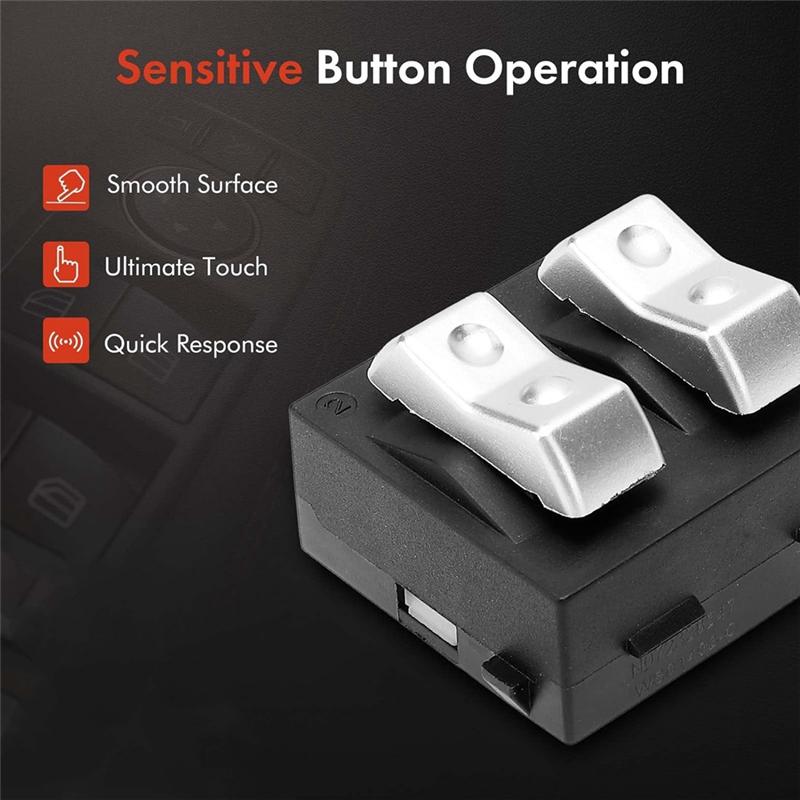 Driver Side Master Power Window Switch 56004831 4360167 For Dodge B150 B250 B350 D100 D150 D250 D350 Ramcharger W100 Parts