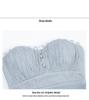 2026 Strapless Pleated Bodycon Mini Dress - Chest-Enhancing Nightclub Outfit