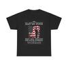 Veteran Watch Graphic T Shirt USA Military Unisex Heavy Cotton Tee