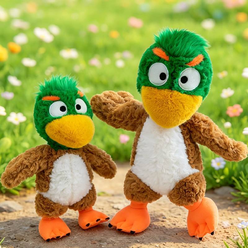Plush Duck Toy With Cartoon Design For Kids Gift And Collectors Souvenir