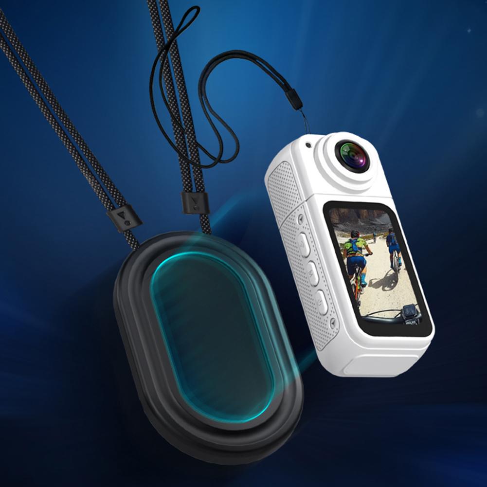 S70 2.7K HD Small Sports Cam 180° Rotate WiFi Thumb Camera Wearable WIFI Bodycam Magnetic Video Recorder Camcorder for Sports