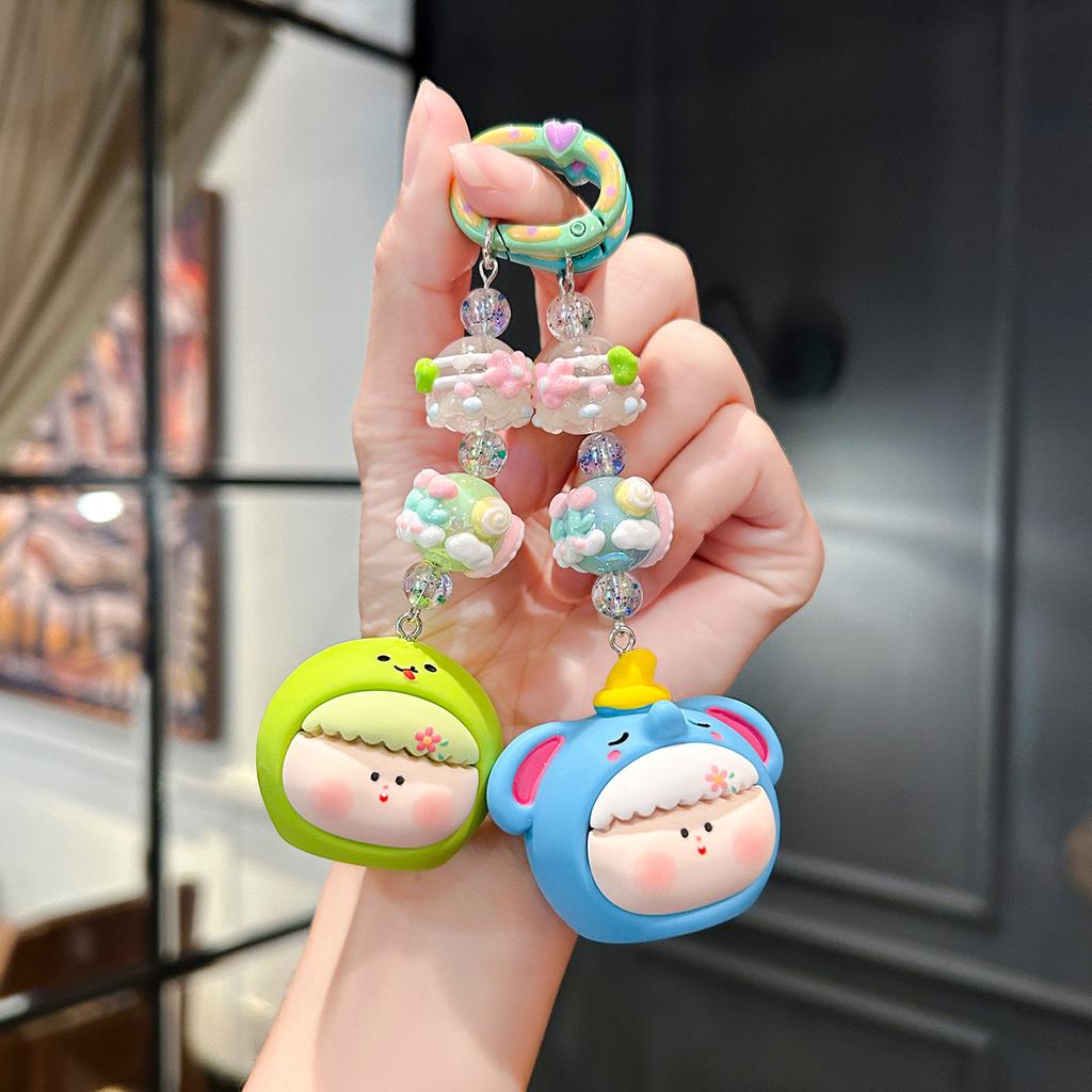 Year of The Snake Animal Cute Keychain Pendant Doll Bag Pendant Car High-end Pendant Small Gift